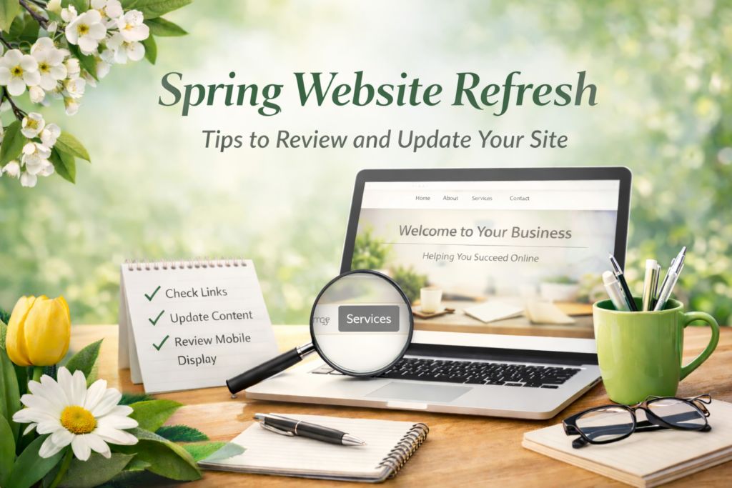spring website refresh tips